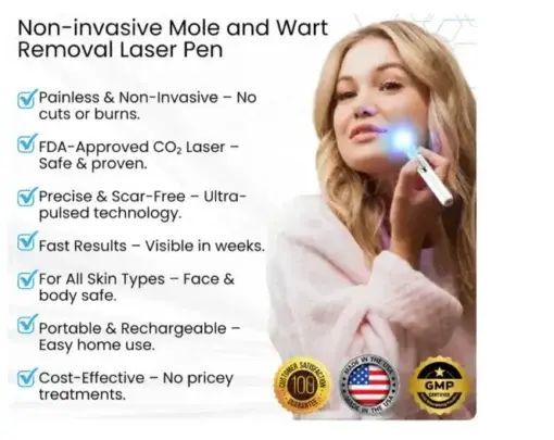Professional Non-Invasive Mole and Wart Removal Laser Pen - Image 5