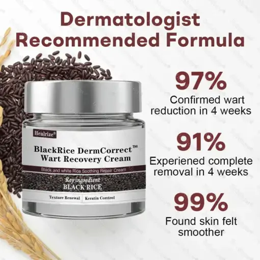 BlackRice Wart Recovery Cream Suitable for all skin types - Image 6