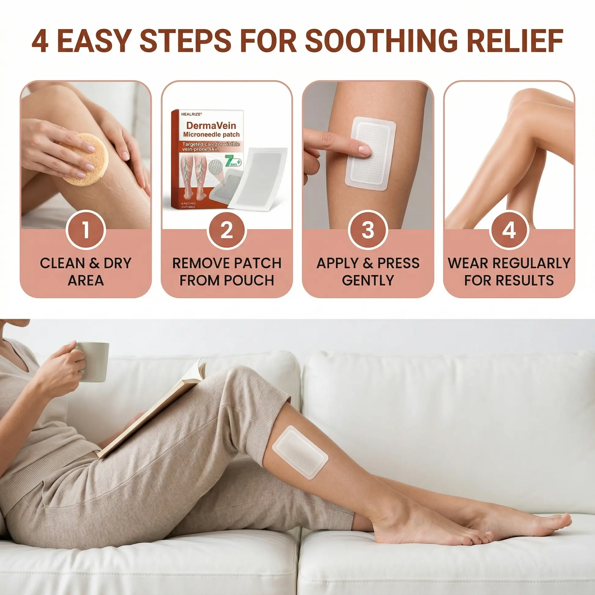 DermaVein Microneedle Patch-๐๐ช๐ด๐ช๐ฃ๐ญ๐ฆ ๐๐ฆ๐ช๐ฏ ๐๐ฆ๐ฅ๐ถ๐ค๐ต๐ช๐ฐ๐ฏ ๐๐บ๐ด๐ต๐ฆ๐ฎ - Image 2