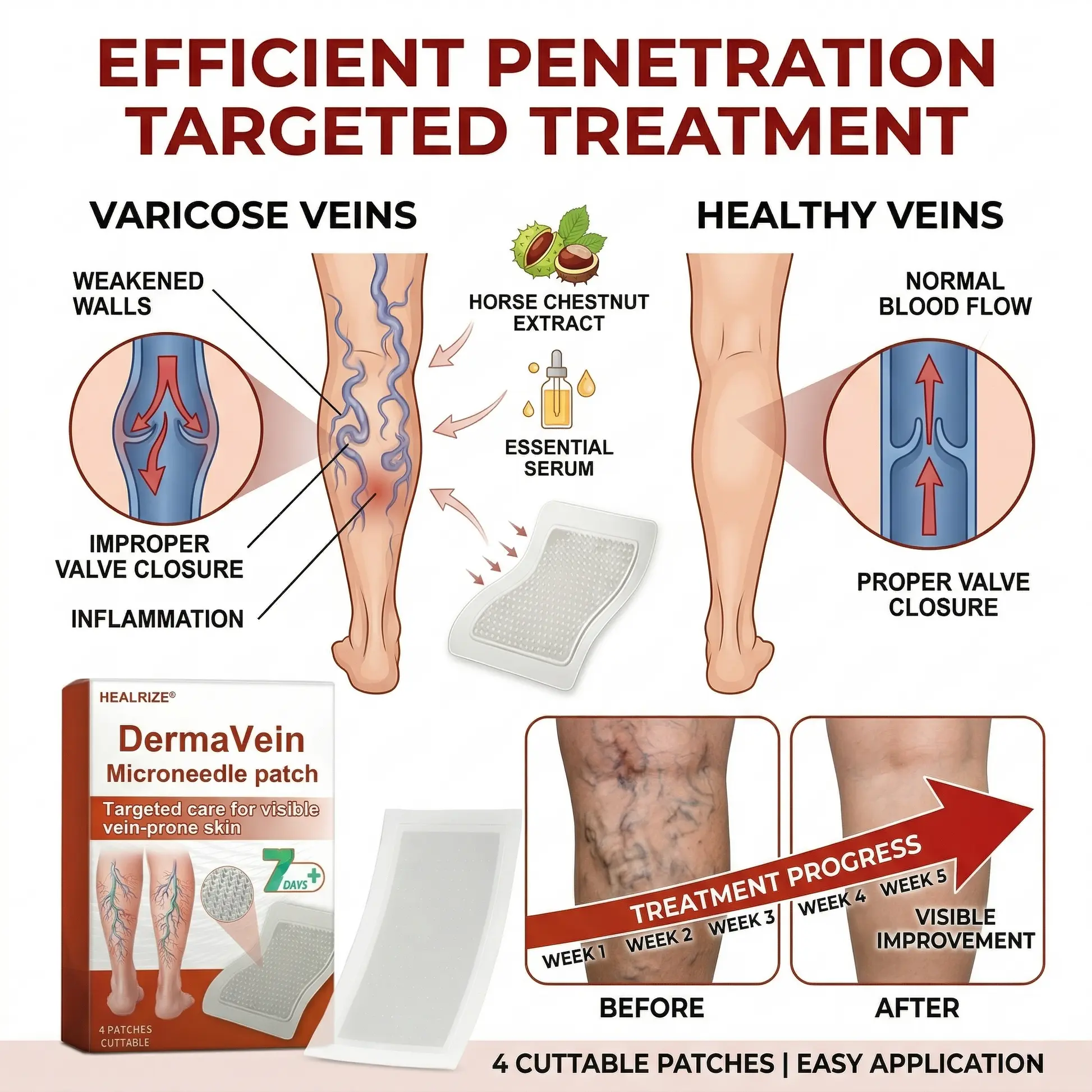 DermaVein Microneedle Patch-๐๐ช๐ด๐ช๐ฃ๐ญ๐ฆ ๐๐ฆ๐ช๐ฏ ๐๐ฆ๐ฅ๐ถ๐ค๐ต๐ช๐ฐ๐ฏ ๐๐บ๐ด๐ต๐ฆ๐ฎ - Image 7