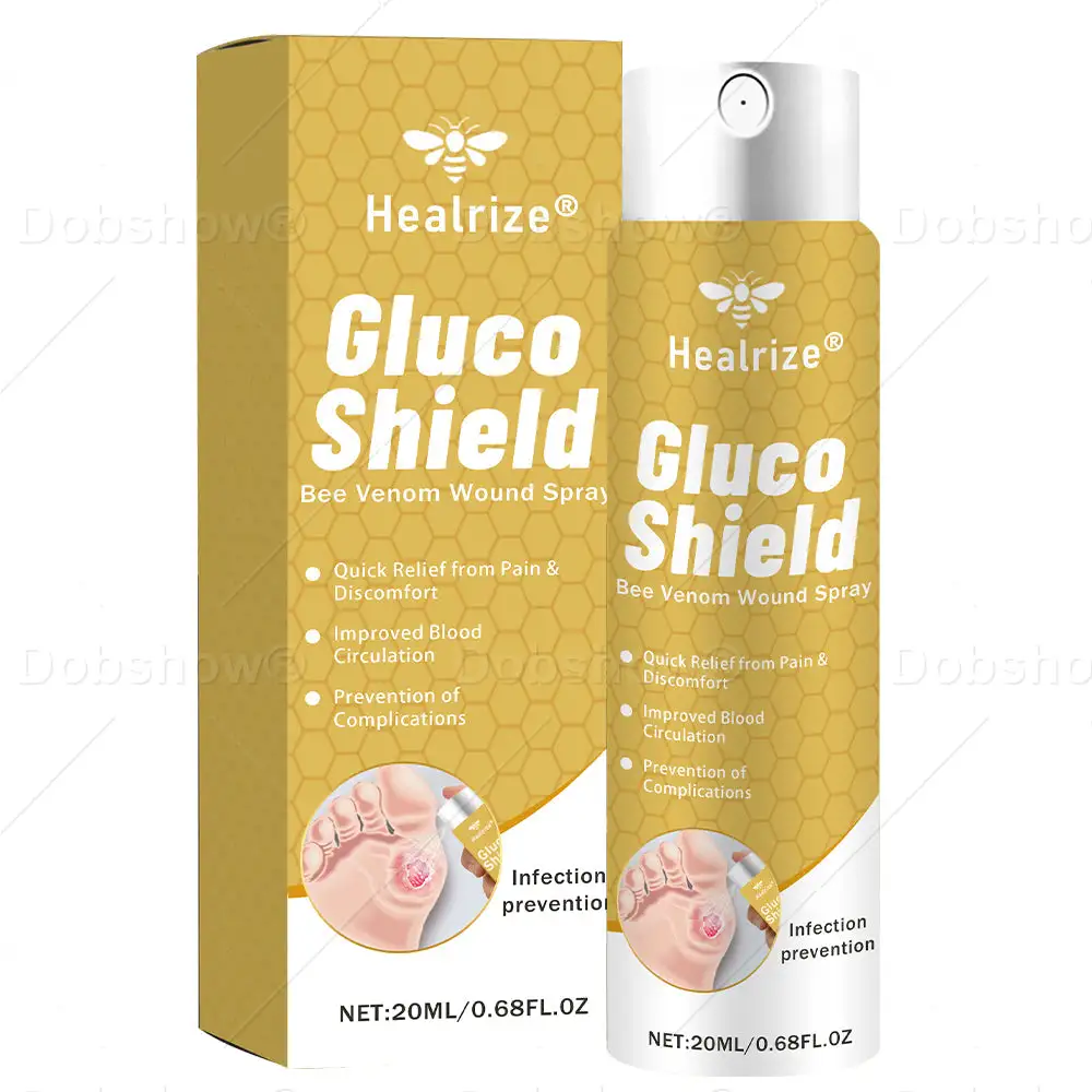 ๐ฅ ๐๐๐ข๐๐ฉ๐๐ ๐๐๐๐๐ง โ ๐๐๐ซ๐ ๐๐ค๐๐๐ฎ | GlucoShield Bee Venom Wound Spray๐ฅ#1 Best-Selling Wound Care Spray - Image 9