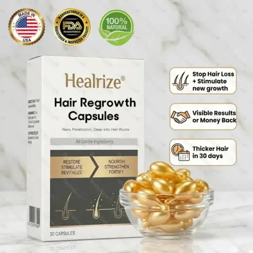 Hair Regrowth Capsules Newly Upgraded,Nano Penetration, Deep into Hair Roots