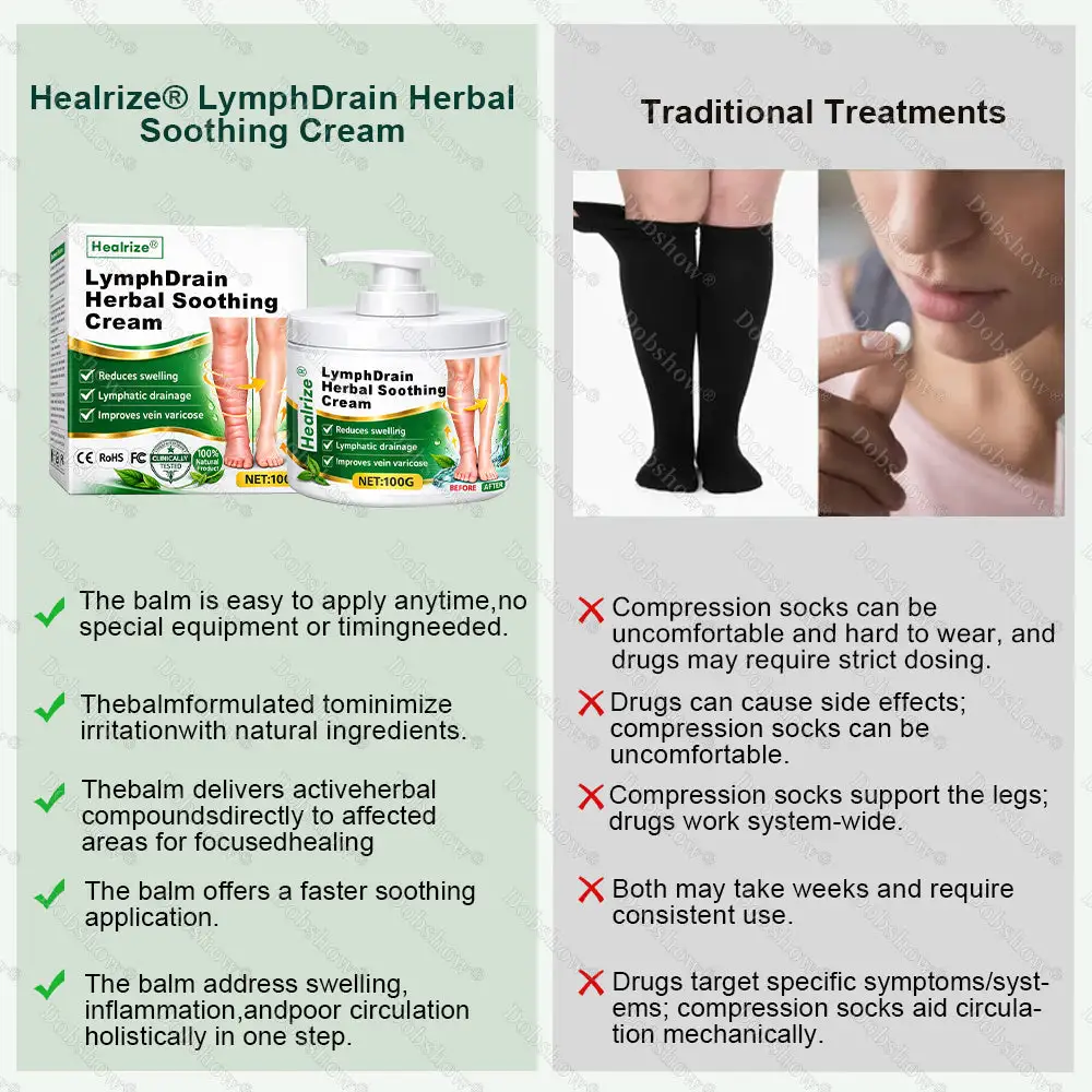 LymphDrain Herbal Soothing Cream - Image 9