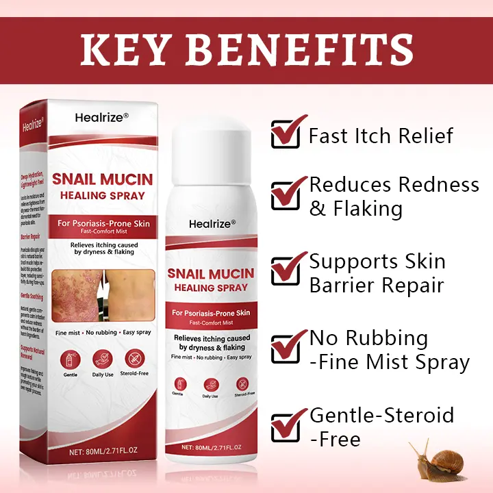 Snail Mucin Healing Spray – Relief for Sensitive & Flare-Up Skin - Image 2