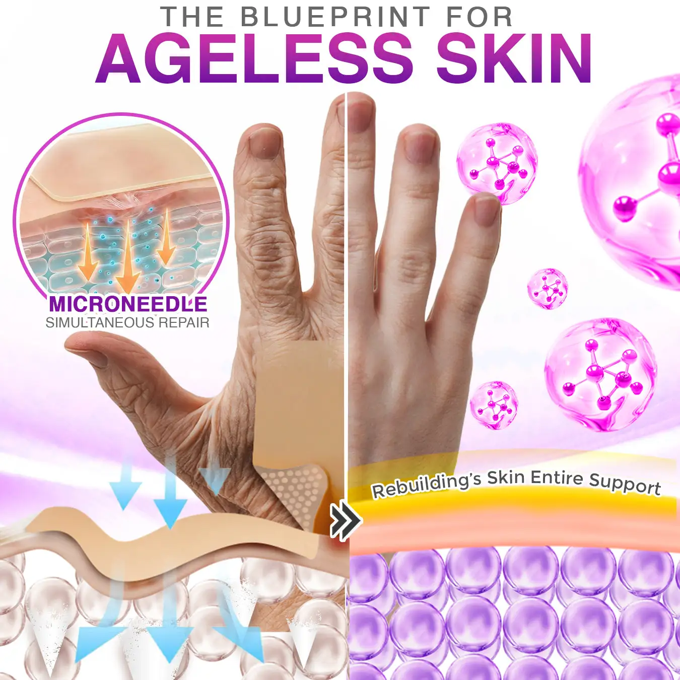 3-in-1 Microneedle Anti-Aging Patch - Image 4