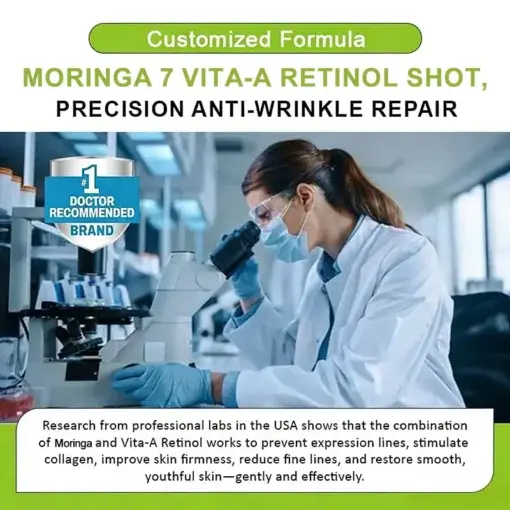 moringa Vita-A Retinol Shot Wrinkle-Lift Tightening cream – Last Day Promotion 50 OFF - Image 9