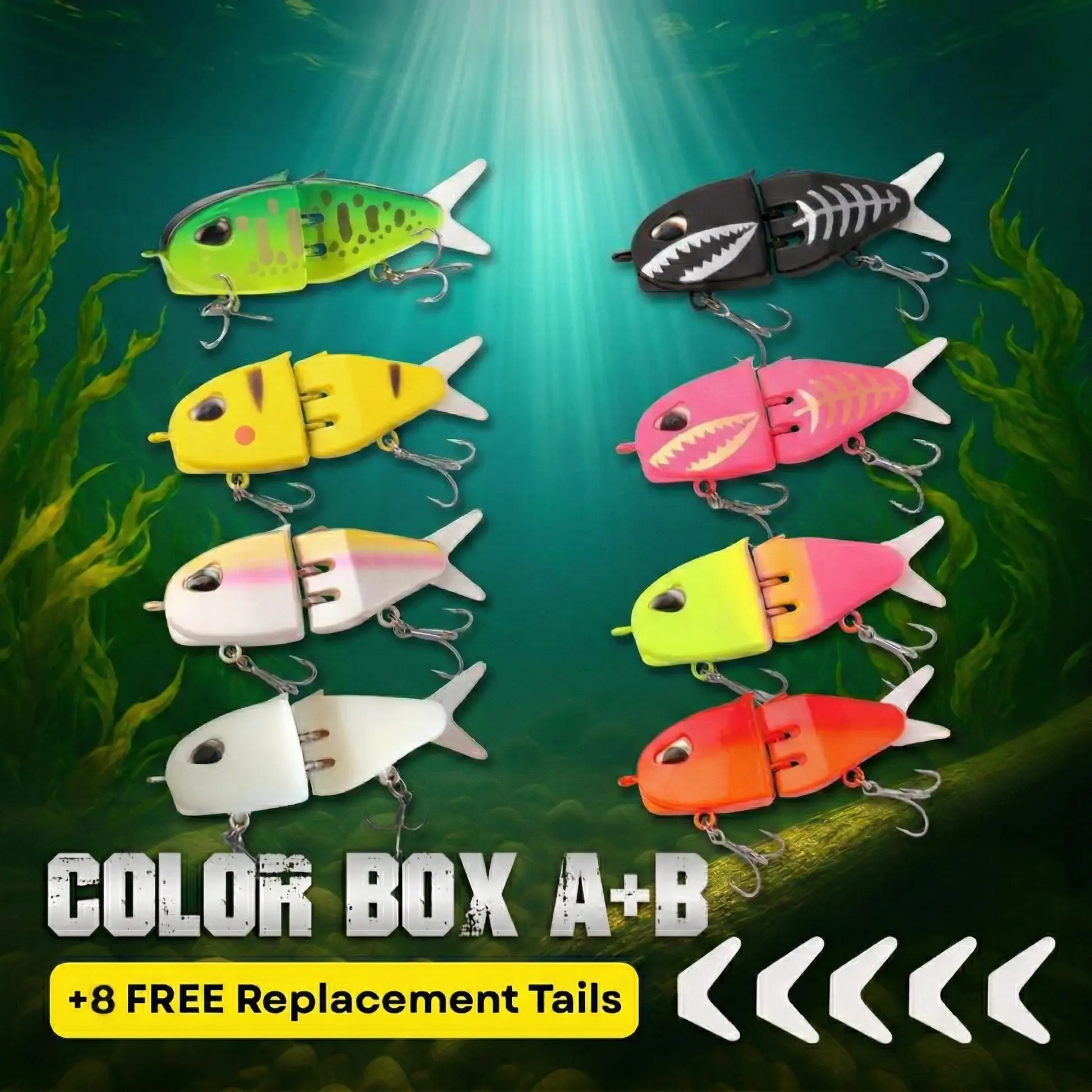 3D Simulation Bait - 4 Pcs Set | MLF Recommended - Image 7