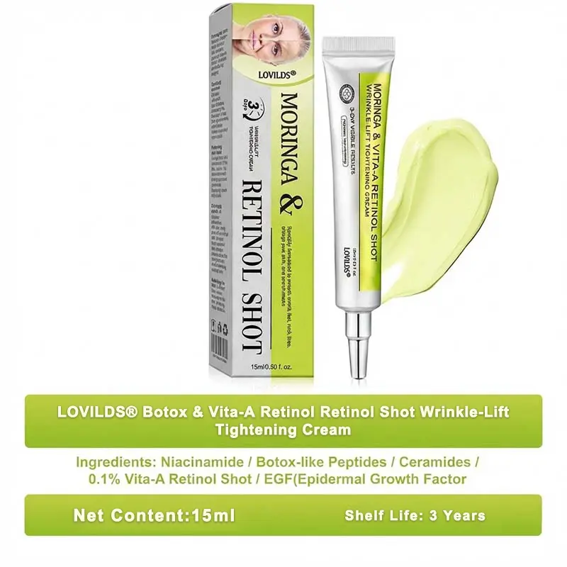 moringa & Vita-A Retinol Shot Wrinkle-Lift Tightening cream - Last Day Promotion 70% OFF - Image 22