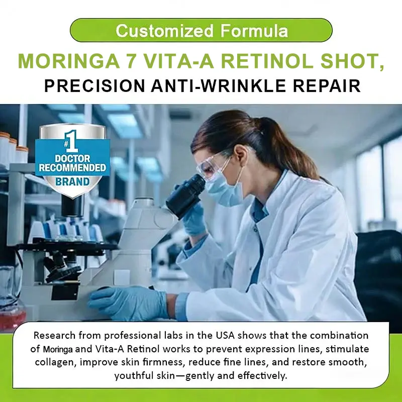 moringa & Vita-A Retinol Shot Wrinkle-Lift Tightening cream - Last Day Promotion 70% OFF - Image 9