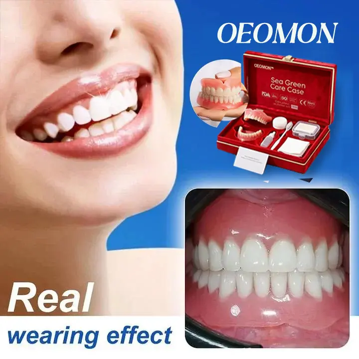 Medical Full Denture with Strong Suctiond Custom-Fit Full Functional Dentures - Image 5