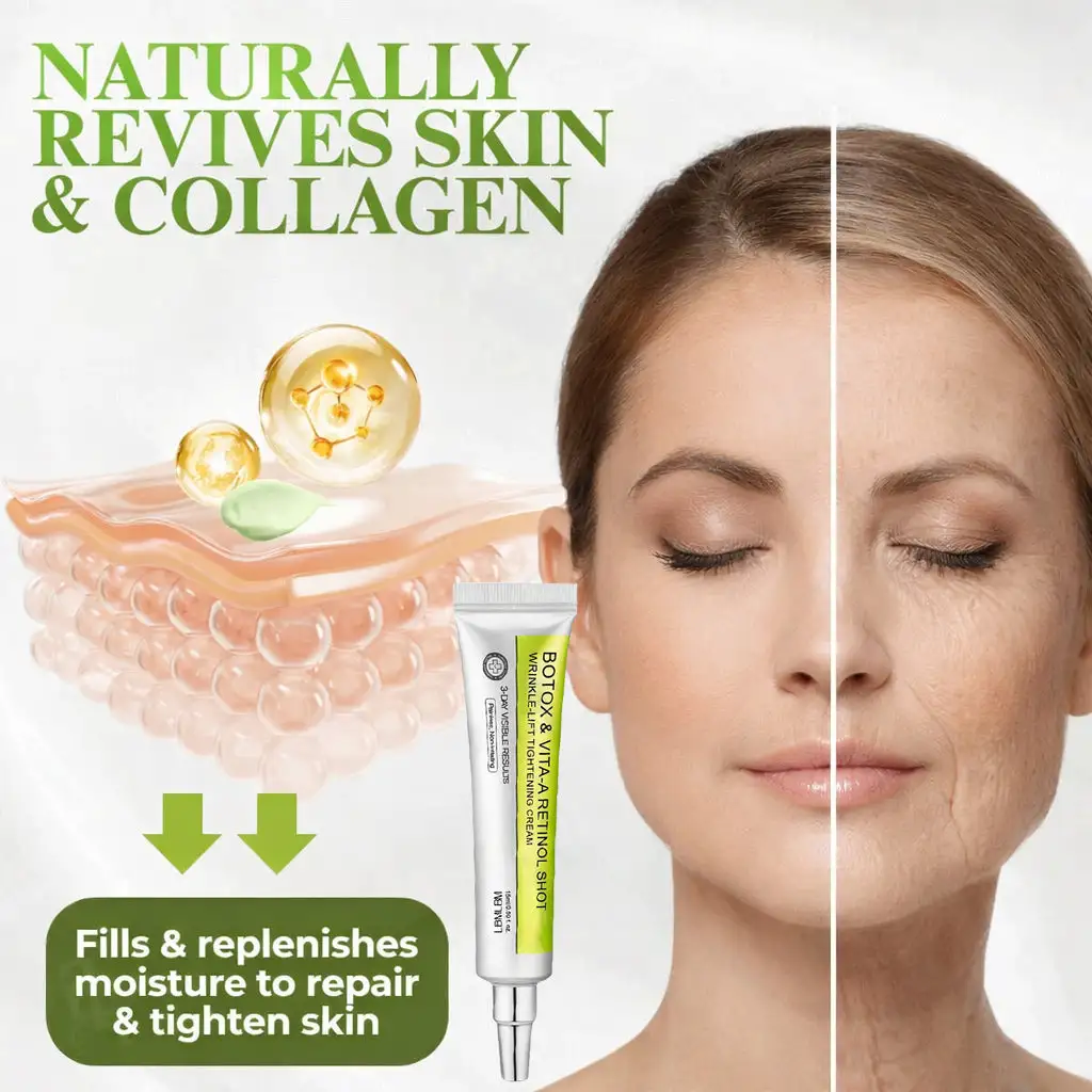 👏🌿Proudly Made in the USA💫 Advanced Peptide Botox-Style + Vita-A Retinol Lifting Renewal Cream - Image 19