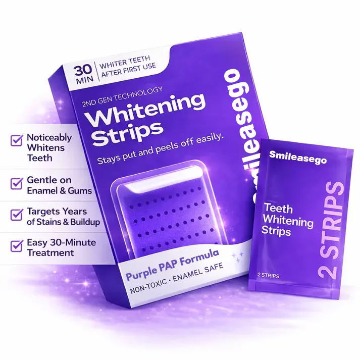 Purple Teeth Whitening Strips - Image 7