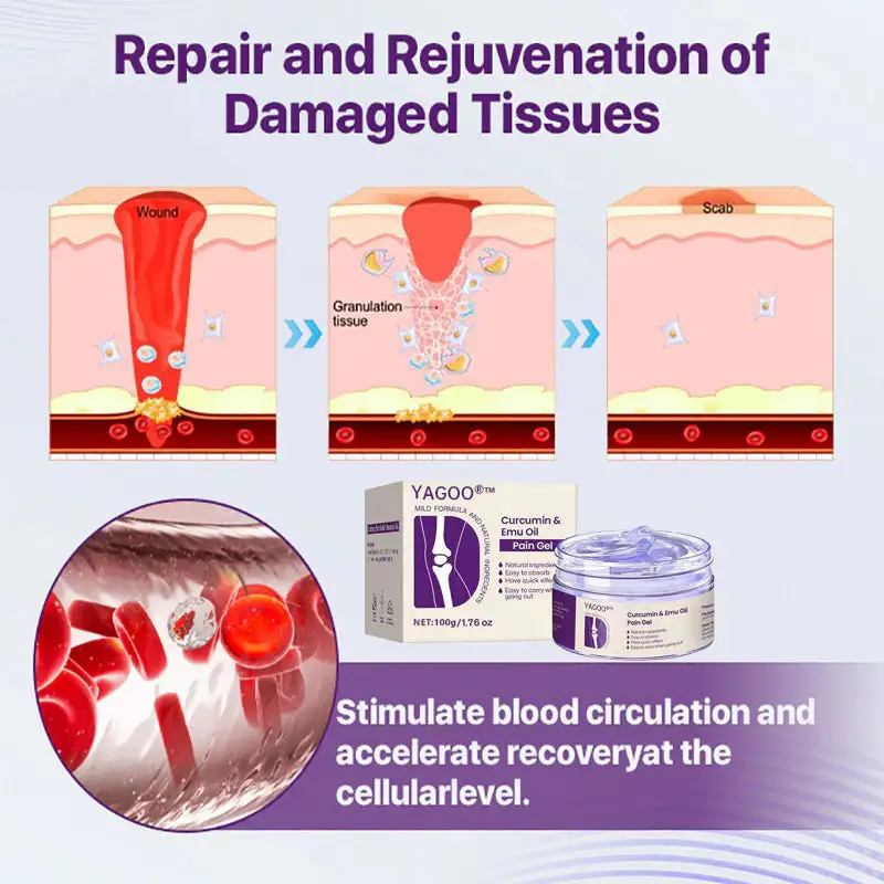 Curcumin & Emu Oil Pain Relief Gel - Image 5