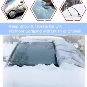 Alternative view of (🎄Early-Christmas Flash Sale🎄-48% OFF)Universal Premium Windshield Snow Cover Sunshade