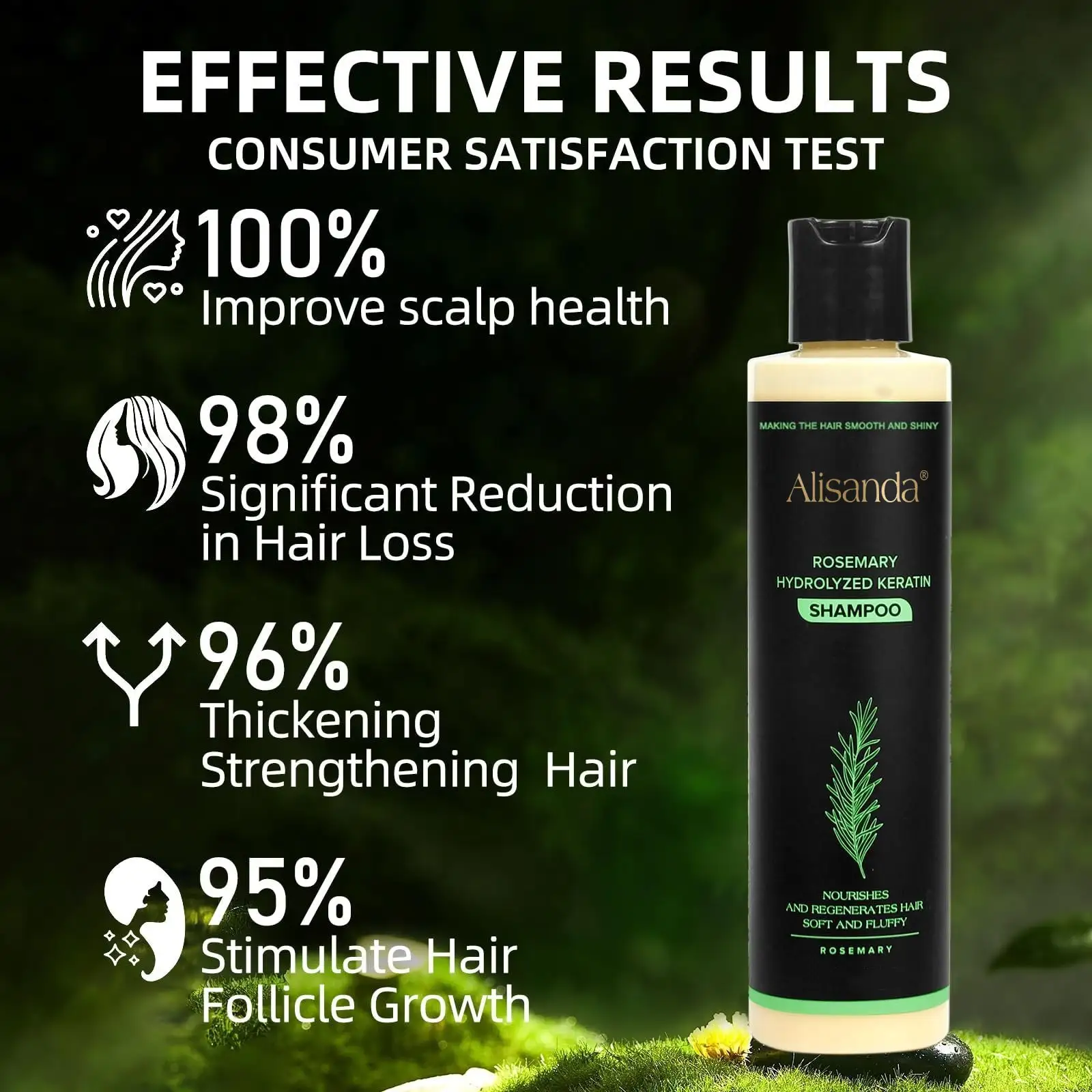 Organic Rosemary Hair Growth Shampoo - Image 4