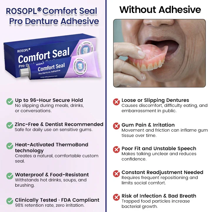 Comfort Seal Pro Denture Adhesive - Image 2